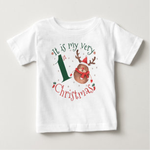 Camiseta É a minha primeira cantora de água de Natal
