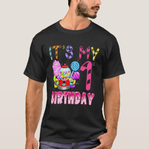 Camiseta É A Minha primeiro aniversario De Aniversário Da C