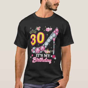 Camiseta É a minha rainha de 30 anos de aniversário de 30
