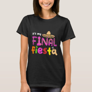 Camiseta É a Minha Última Festa no México Despedida de Solt