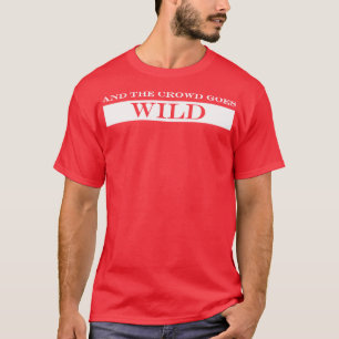 Camiseta e a multidão enlouquece