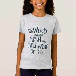 Camiseta E a Palavra se tornou Carne