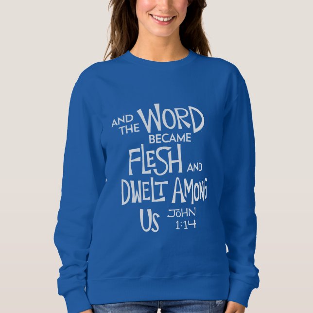 Camiseta E a Palavra se tornou Carne (Frente)