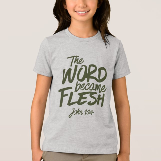 Camiseta E a Palavra se tornou Carne 2 (Frente)