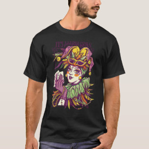 Camiseta É a peça do Carnaval Mardi Gras Yall Funny Mardi G
