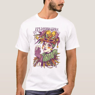 Camiseta É a peça do Carnaval Mardi Gras Yall Funny Mardi G