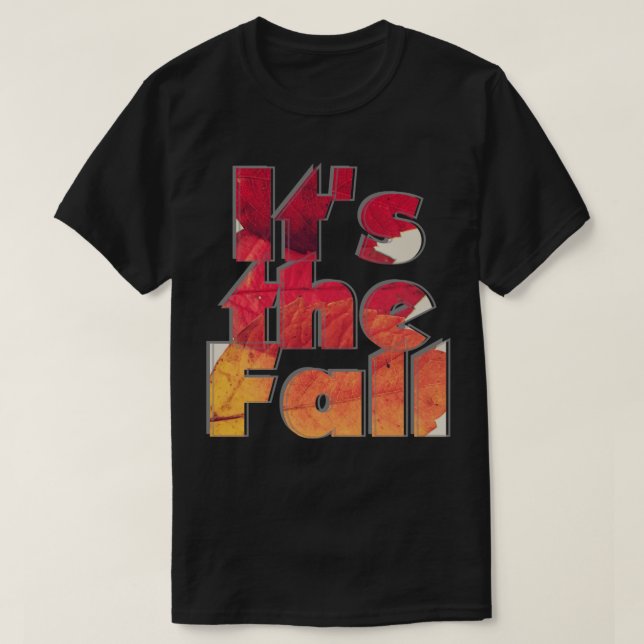 Camiseta É a Queda (Frente do Design)
