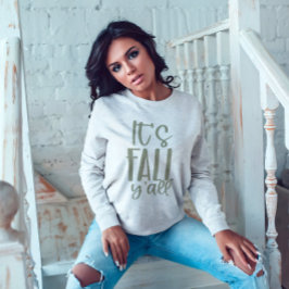 Camiseta É a queda que você vai cortar as tendências do out