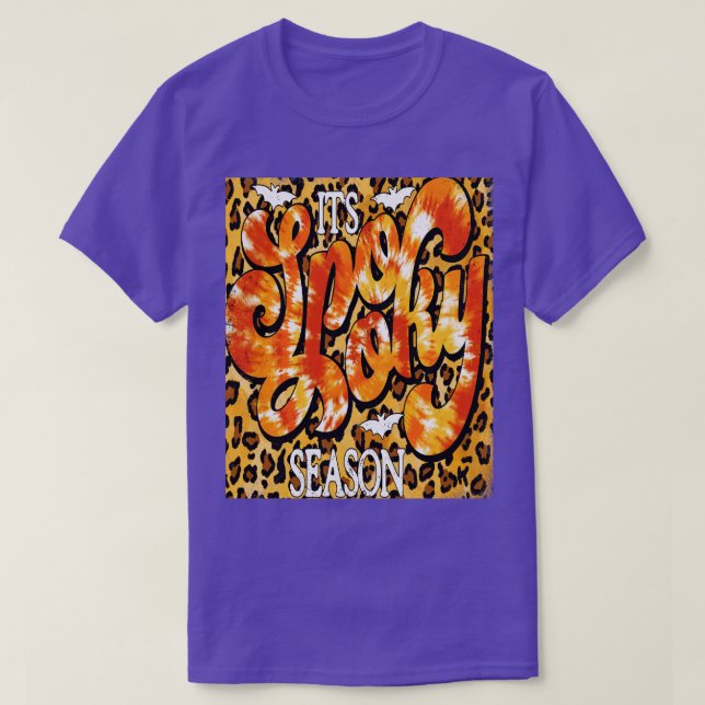 Camiseta é a temporada assustadora 1 (Frente do Design)