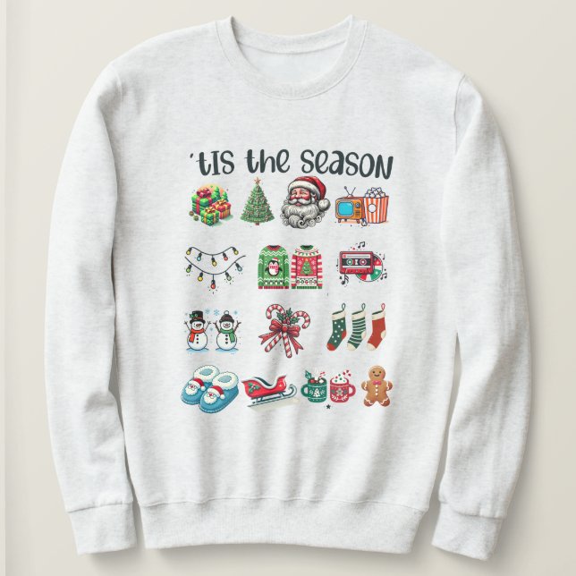 Camiseta É a Temporada de Natal  (Frente do Design)