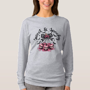 Camiseta É a Temporada de Outono, Abóbora, preto