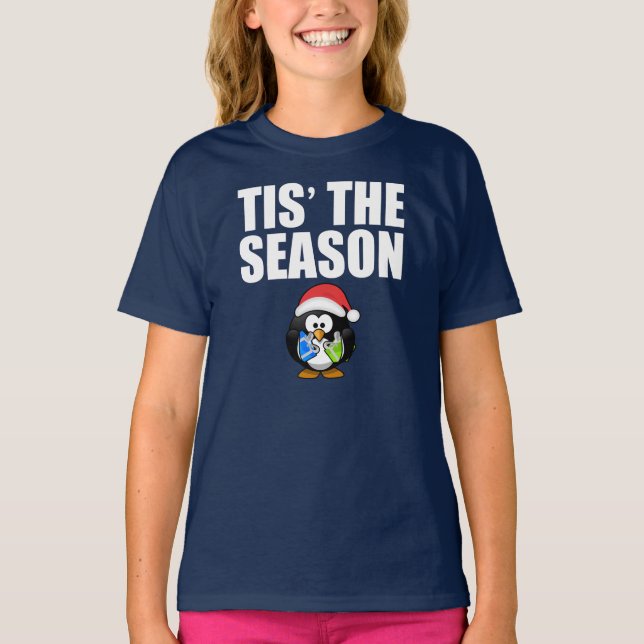 Camiseta É a Temporada do Papai Noel (Frente)