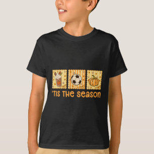Camiseta É a Temporada Outono Temporada Tempero de Abóbora