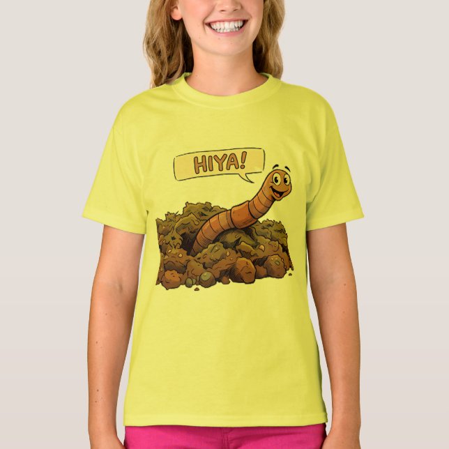 Camiseta "E aí!" Lá debaixo (Frente)