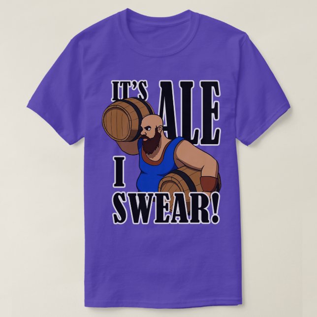 Camiseta É Ale Eu juro que Petard Age de Impérios paródia (Frente do Design)