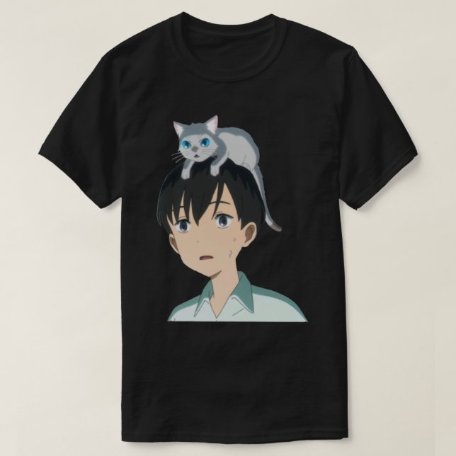 Camiseta E:\AnhgocUpZZ\A Whisker Away Hinode e Taro Muge (Frente do Design)