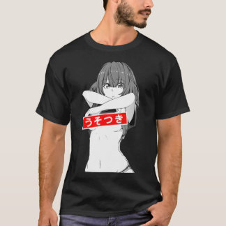 Camiseta E:\AnhgocUpZZ\Ahegao Lewd Conduta para Anime Lover