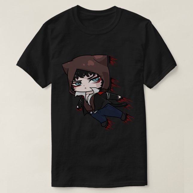 Camiseta E:\AnhgocUpZZ\Alex Mercer Gatinho Chibi - Protótip (Frente do Design)