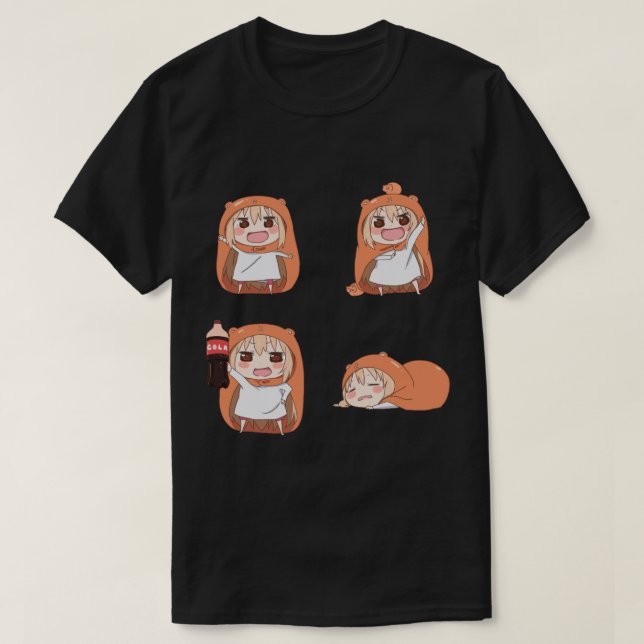 Camiseta E:\AnhgocUpZZ\Umaru-Chan Sticker Pack .png (Frente do Design)