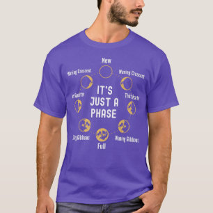 Camiseta É Apenas Um Astronome Da Ciência Espacial Da Fase