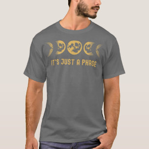 Camiseta É Apenas Um Astronome Da Ciência Espacial Da Fase 