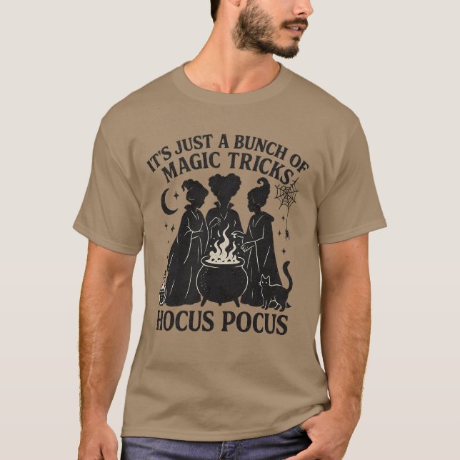 Camiseta É Apenas um Monte de Hocus Pocus (Frente)