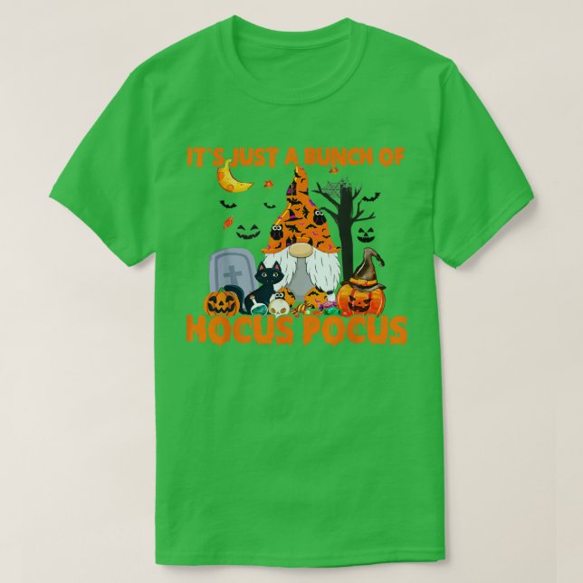 Camiseta É Apenas Um Monte De Pocus (Frente do Design)