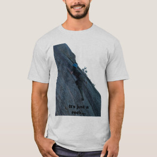 Camiseta É apenas uma rocha