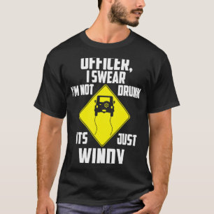 Camiseta É apenas Windy 4x4 fora da estrada veículo SUV