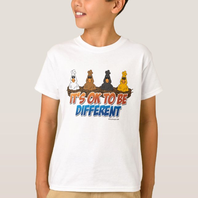 Camiseta É APROVADO ser diferente (Frente)