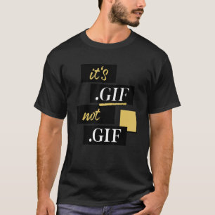 Camiseta É Arquivo de Pronúncia do Formato de Arquivo Gif N