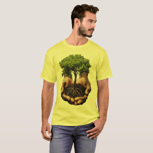 Camiseta e Árvore da Vida da Camisa