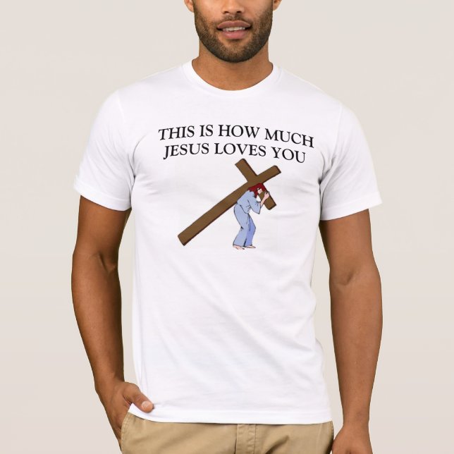 CAMISETA É ASSIM QUE DEUS TE AMA (Frente)