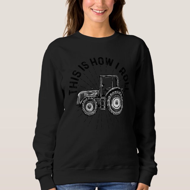 Camiseta É Assim Que Eu Dirijo Trator Agricultura Fazenda T (Frente)