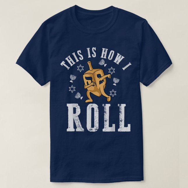 Camiseta É assim que eu enrolo o sonho a abater um presente (Frente do Design)