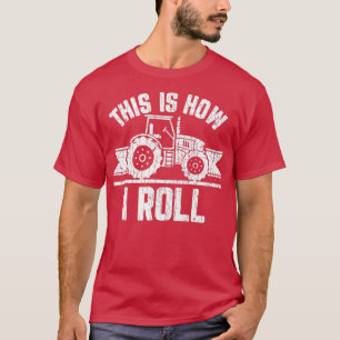 Camiseta É Assim Que Eu Envolvo O Farmer Engraçado Com O Tr