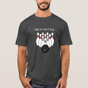 Camiseta É assim que eu faço, Boliche Pun