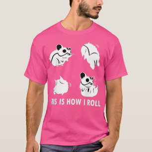 Camiseta É assim que eu faço o Hamster do Presente