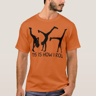 Camiseta É assim que eu giro a roda engraçada