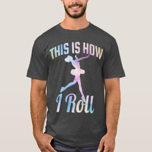 Camiseta É assim que eu patino no gelo