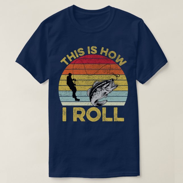 Camiseta É Assim Que Eu Pego A Pesca 2 (Frente do Design)