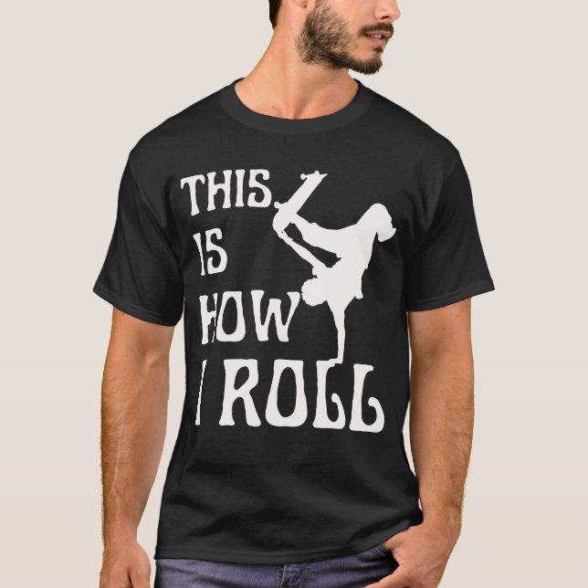 CAMISETA É ASSIM QUE EU ROLO (Frente)