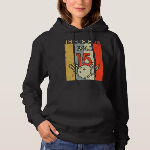Camiseta É Assim Que Eu Rolo 15 Boliche De Festa de anivers