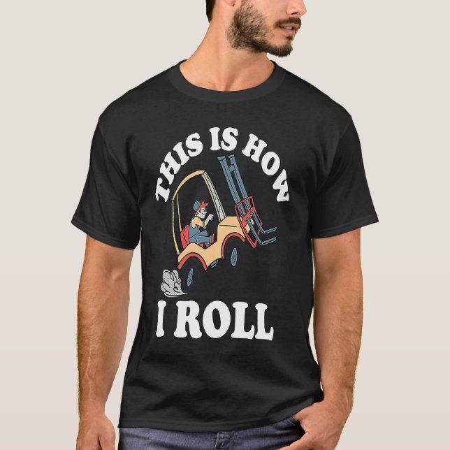 Camiseta É Assim Que Eu Rolo A Forquilha (Frente)