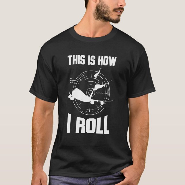 Camiseta É Assim Que Eu Rolo Avião Voador (Frente)