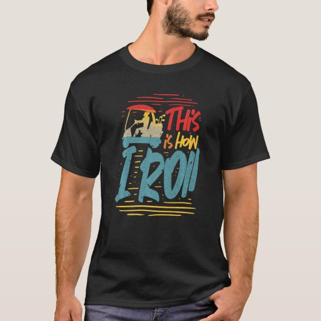 Camiseta É Assim Que Eu Rolo Carrinho de Golfe do Golfista (Frente)