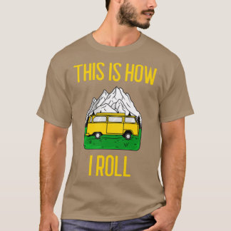 Camiseta É Assim Que Eu Rolo O Engraçado Presente De Motorh