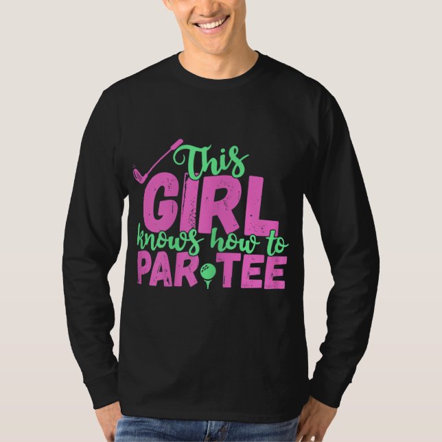 Camiseta É Assim Que Eu Rolo Um Carrinho De Golfe Engraçado (Frente)