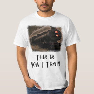 Camiseta É assim que eu treino Diversão