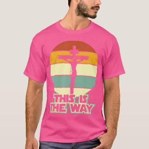 Camiseta É Assim Que Jesus Na Crucifix Vintag